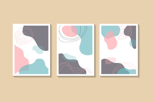 Download Liquid Cover Pastel White Background - Cover Collection